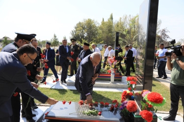 “27 sentyabr – Anım Günü” ilə əlaqədar ümumrayon anım tədbiri keçirilib