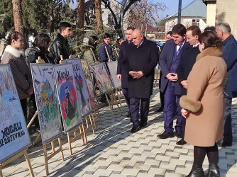 26 fevral “Xocalı Soyqırımı”nın 31-ci ildönümü ilə bağlı ümumrayon anım mərasimi keçirilib