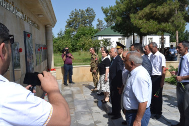 Zərdablı şəhid mayor Hüseynov Rəhim Qədir oğlunun doğum günü qeyd olunub