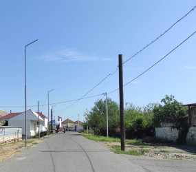 Zərdab şəhəri ərazisindəki küçələrin işıqlandırılması işləri davam etdirilir