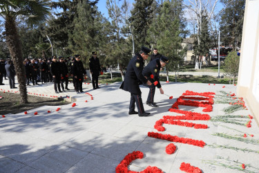 Zərdabda "26 fevral - Xocalı Soyqırımı"nın 32-ci ildönümü ilə əlaqədar anım tədbiri keçirilib