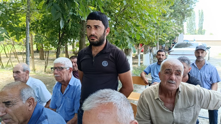 12.08.2026-cı il tarixdə Salahlı kəndində növbəti səyyar qəbul keçirilib