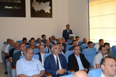 19.05.2025-ci il tarixdə Heydər Əliyev Mərkəzində Azərbaycan Respublikası Fövqəladə Hallar Nazirliyinin və Zərdab Rayon İcra Hakimiyyətinin birgə təşkilatçılığı ilə “Fövqəladə halların xəbərdar edilməsi sahəsində koordinasiyanın və birgə fəaliyyətin təşkili, eləcə də mövcud problemlər” mövzusunda seminar-müşavirə keçirilib