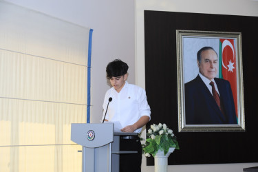 Zərdab rayonu üzrə 2025-2026-cı tədris ilində Respublika Fənn Olimpiadalarında uğur qazanan və ali məktəblərə yüksək nəticələrlə qəbul olan tələbələrlə  görüş keçirilib