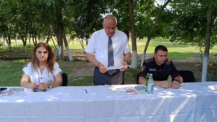 12.08.2026-cı il tarixdə Salahlı kəndində növbəti səyyar qəbul keçirilib