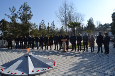 26 fevral “Xocalı Soyqırımı”nın 31-ci ildönümü ilə bağlı ümumrayon anım mərasimi keçirilib