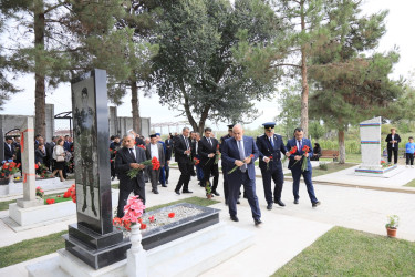“27 sentyabr – Anım Günü”nün beşinci ildönümü ilə əlaqədar ümumrayon anım tədbiri keçirilib