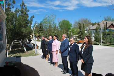 “Heydər Əliyev və Azərbaycanda milli intibah dövrü”, “Azərbaycanın dövlət müstəqilliyi əbədidir, sarsılmazdır, dönməzdir!” mövzusunda toplantı və ağacəkmə aksiyası keçirilib