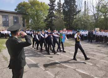 Zərdabda “Şahin” hərbi – idman oyununun rayon birinciliyi keçirildi