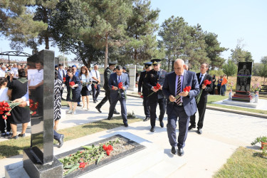 “27 sentyabr – Anım Günü” ilə əlaqədar ümumrayon anım tədbiri keçirilib