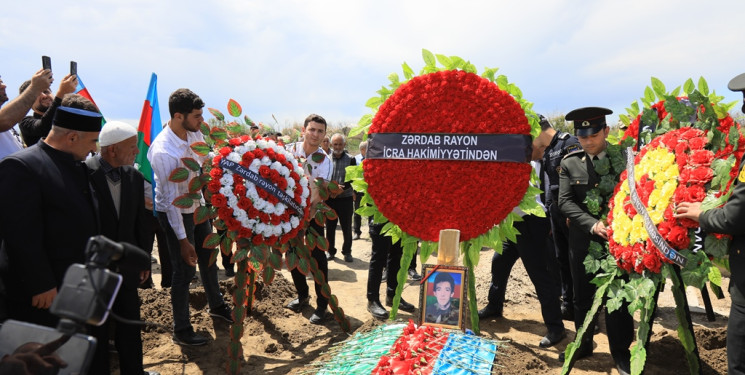 Birinci Qarabağ müharibəsində şəhid olmuş Abbasov Abuzər Tənzil oğlu dəfn edilib