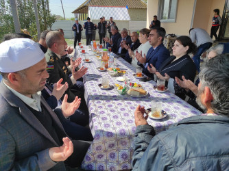 Aprel döyüşlərində şəhidlik zirvəsinə ucalan Böyük Dəkkə kənd sakini Nurlan Abdullazadənin xatirəsi yad edilib