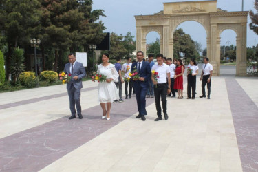 “Qalib ölkənin məğrur gənclərinin informasiya müharibəsində rolu” mövzusunda gənclərlə görüş keçirilib